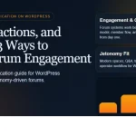 Dark enterprise featured image for polls, reactions, and badges: 3 ways to boost forum engagement on bpcustomdev