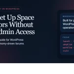 Dark enterprise featured image for how to set up space moderators without giving admin access on bpcustomdev